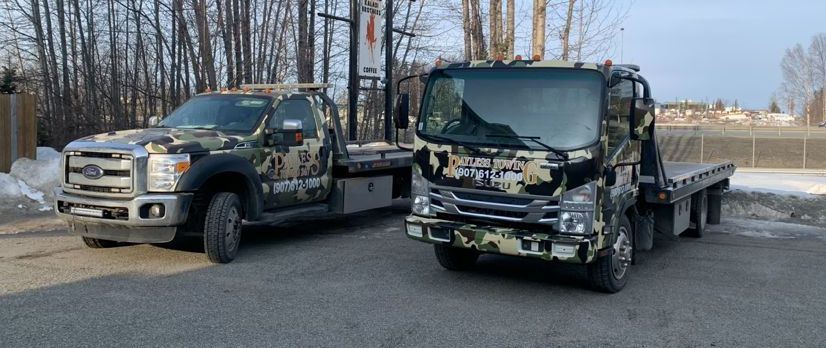 Payless Towing truck in Anchorage